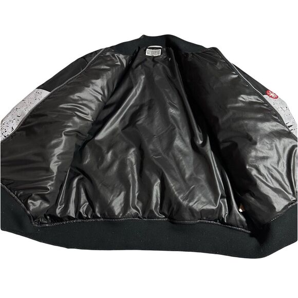 Cav Empt Speckles Bomber Jacket Size L Large Spellout - Picture 10 of 16